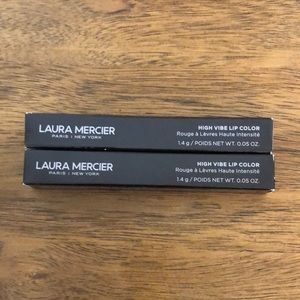 Brand new in box Laura mercier high vibe lip colors